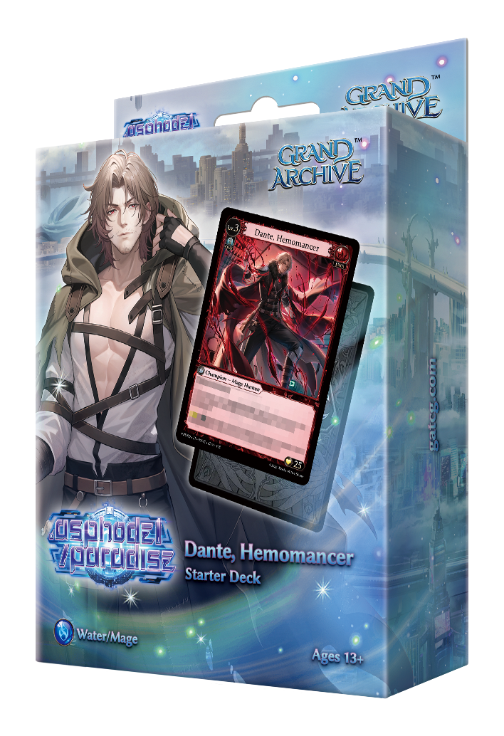 GRAND ARCHIVE TCG DANTE, HEMOMANCER STARTER DECK - Asphodel