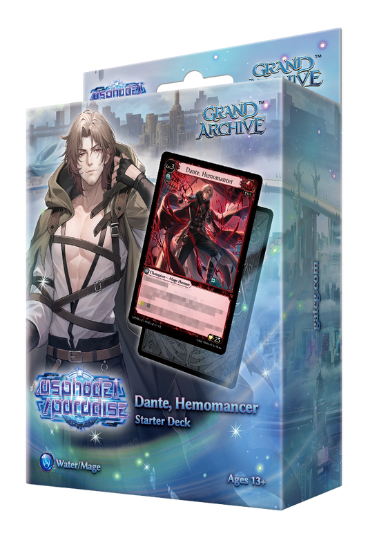 GRAND ARCHIVE TCG DANTE, HEMOMANCER STARTER DECK - Asphodel