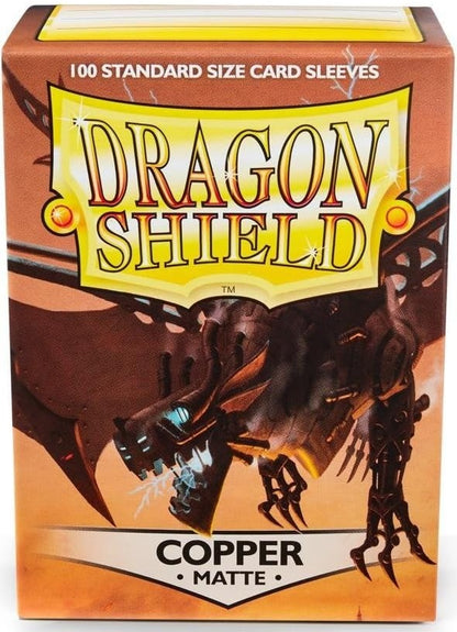 DRAGON SHIELD SLEEVES MATTE COPPER