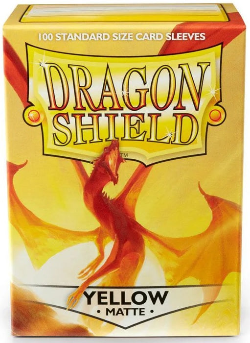 DRAGON SHIELD SLEEVES MATTE YELLOW