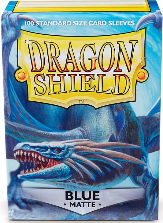 DRAGON SHIELD SLEEVES MATTE BLUE