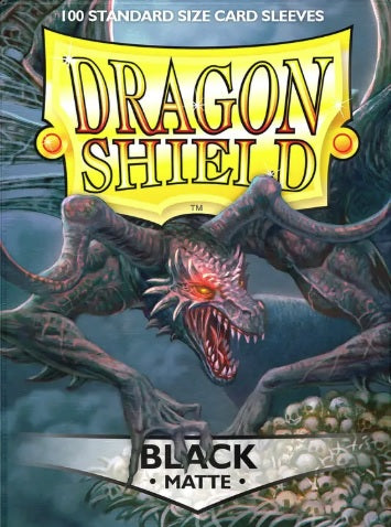 DRAGON SHIELD SLEEVES MATTE BLACK