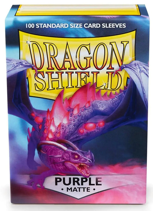 DRAGON SHIELD SLEEVES MATTE PURPLE