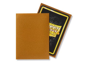 DRAGON SHIELD SLEEVES MATTE GOLD