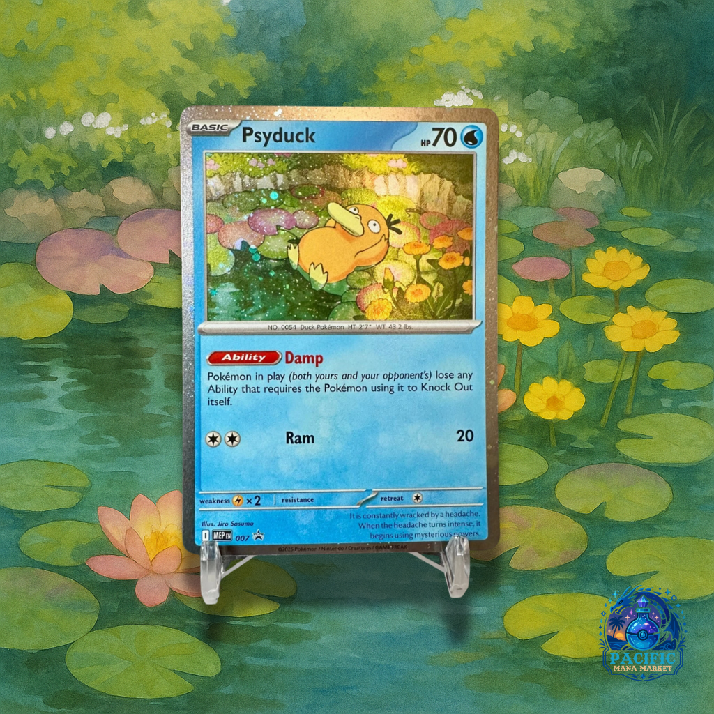 Psyduck 007 Black Star promo