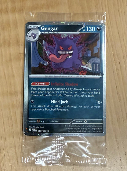 Perfect Order (ME03) Gengar 050/088 - EB Games SEALED Pokemon Promo Card