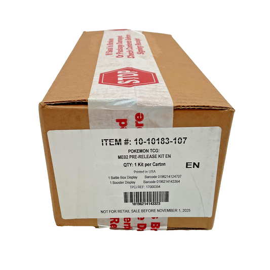 Pokemon - PHANTASMAL FLAMES - Sealed Pre-release kit (Booster Box + Build & Battle)