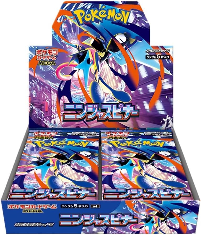 Pokemon Card Game MEGA Expansion Pack Ninja Spinner Booster Box (Japanese)