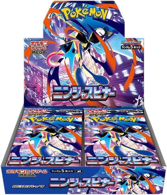Pokemon Card Game MEGA Expansion Pack Ninja Spinner Booster Box (Japanese)