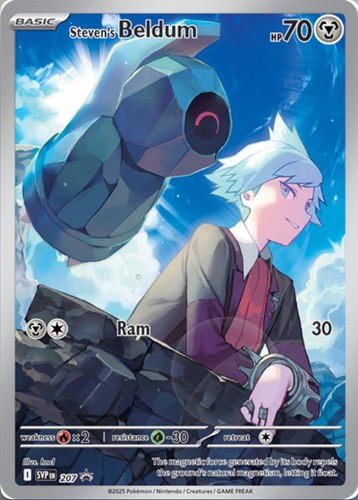 Steven’s Beldum Illustration Rare - Pokemon Scarlet & Violet Promo SVP 207