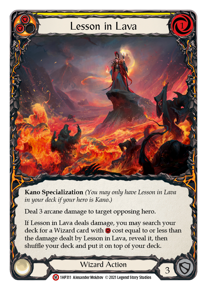 Lesson in Lava [1HP311] (History Pack 1)