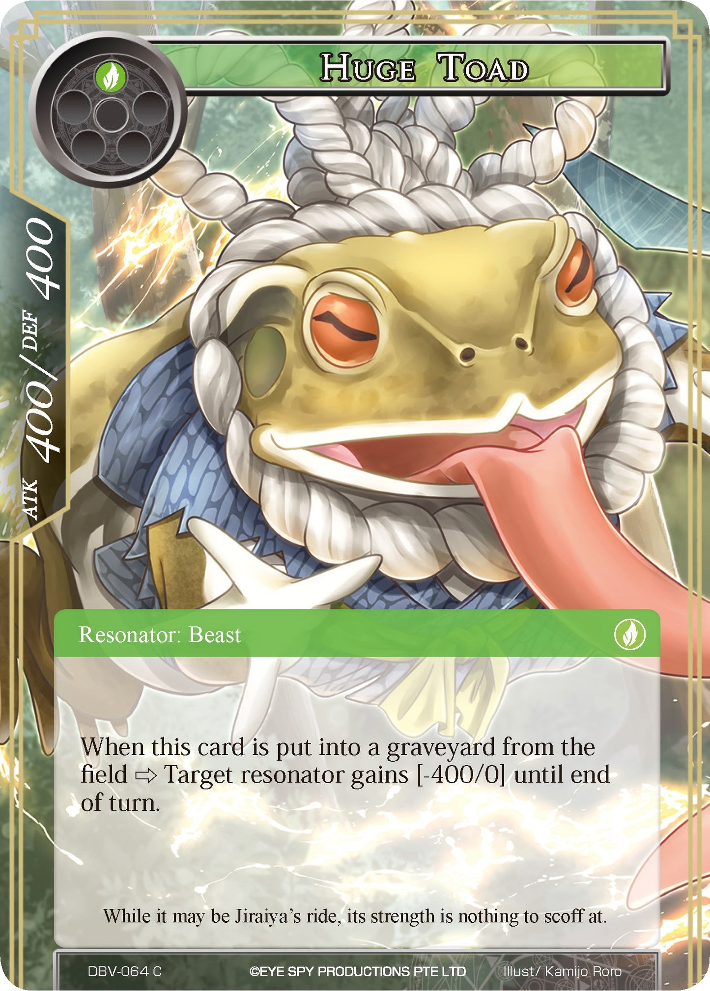 Huge Toad (DBV-064) [The Decisive Battle of Valhalla]