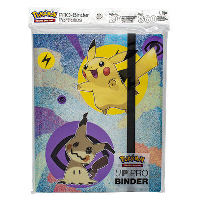 Ultra PRO: 9-Pocket PRO-Binder - Pokemon (Pikachu & Mimikyu)