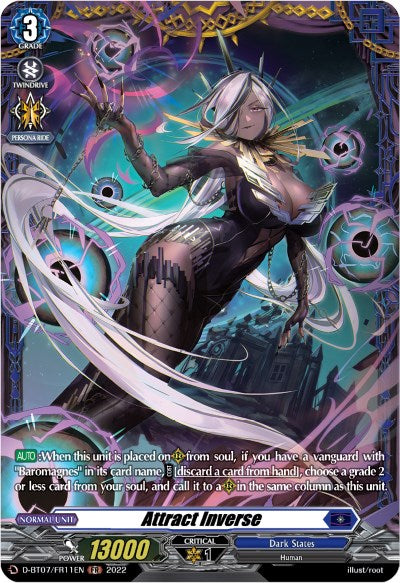 Attract Inverse (FR) (D-BT07/FR11EN) [Raging Flames Against Emerald Storm]