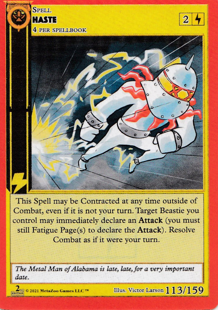 Haste [Cryptid Nation: Second Edition]