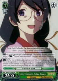 Family Circumstance, Tsubasa Hanekawa (BM/S15-E026 RR) [BAKEMONOGATARI]