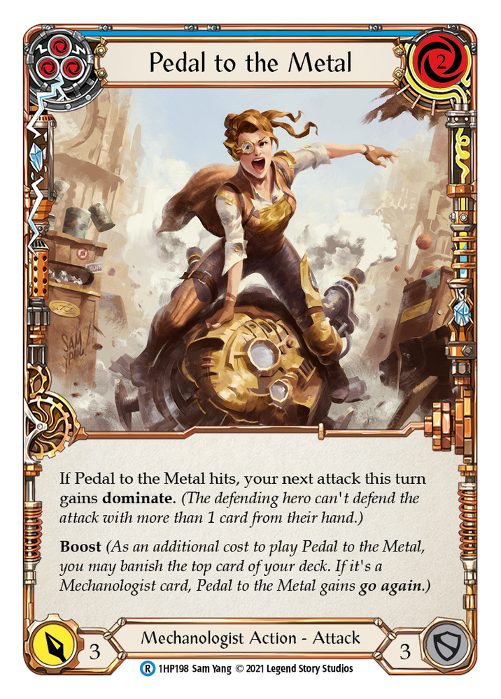 Pedal to the Metal (Blue) [1HP198] (History Pack 1)