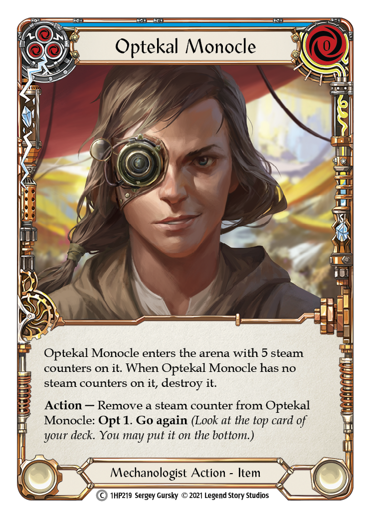 Optekal Monocle [1HP219] (History Pack 1)