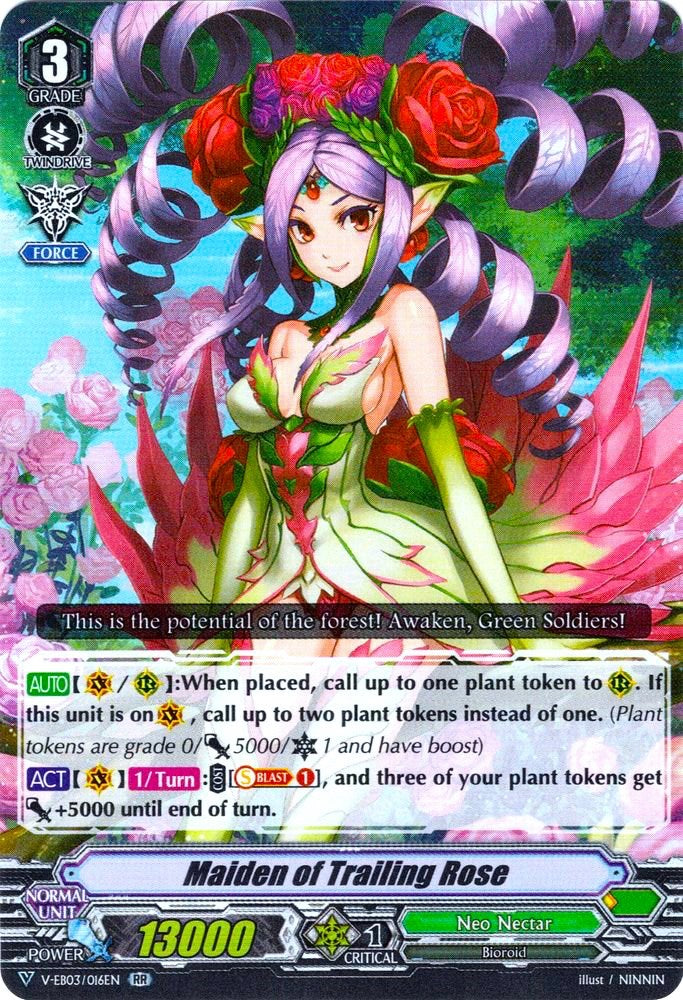 Maiden of Trailing Rose (V-EB03/016EN) [ULTRARARE MIRACLE COLLECTION]