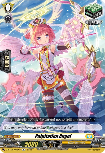 Palpitation Angel (D-BT06/096EN) [Blazing Dragon Reborn]
