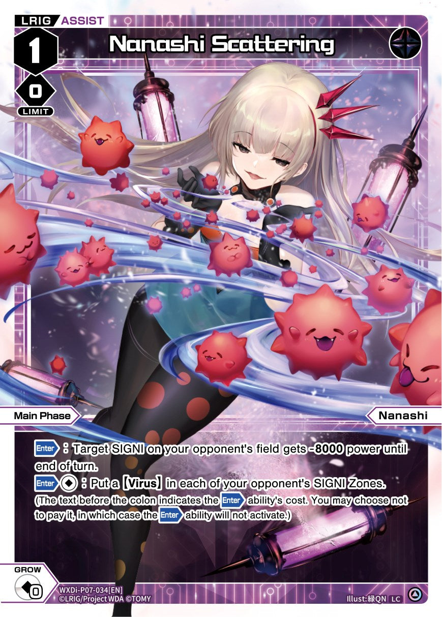 Nanashi, Scattering (WXDi-P07-034[EN]) [Welcome Back Diva -Lostorage-]