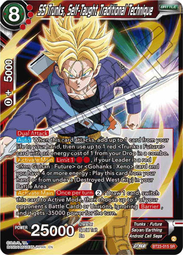 SS Trunks, Self-Taught Traditional Technique (BT23-015) [Perfect Combination]