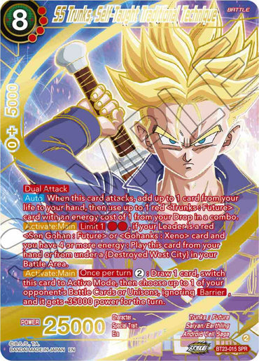 SS Trunks, Self-Taught Traditional Technique (SPR) (BT23-015) [Perfect Combination]