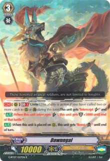 Dawnngal (G-BT07/027EN) [Glorious Bravery of Radiant Sword]
