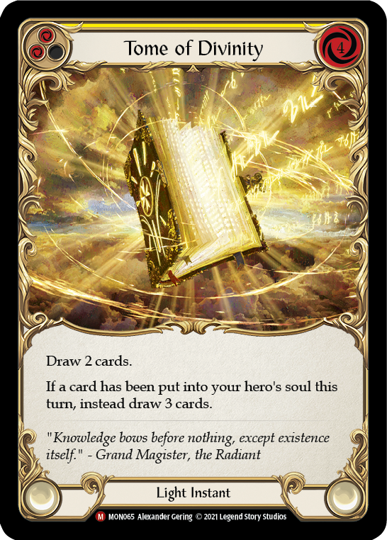 Tome of Divinity [MON065] (Monarch)  1st Edition Normal