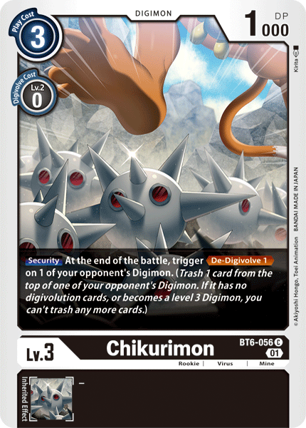 Chikurimon [BT6-056] [Double Diamond]