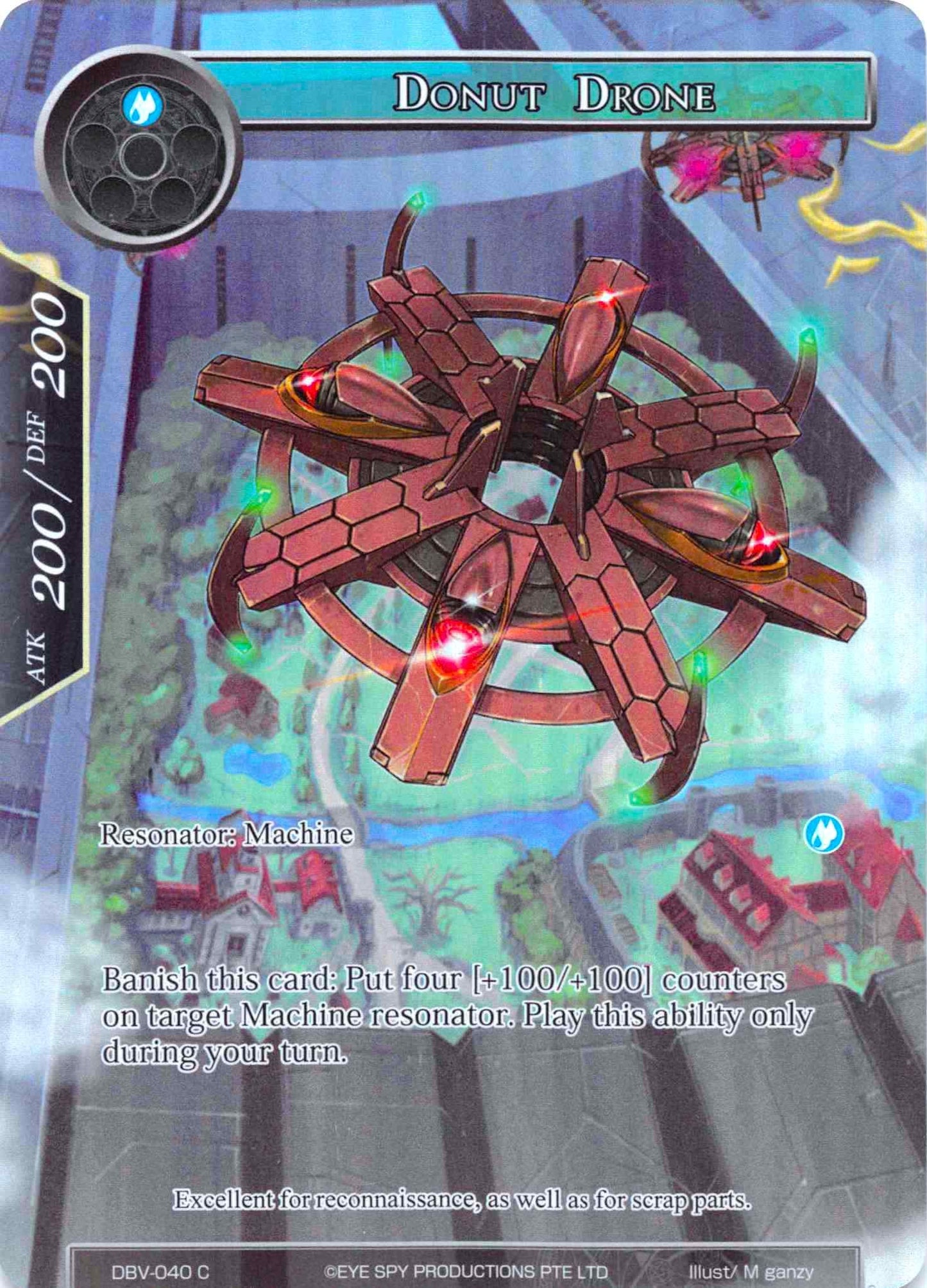 Donut Drone (Full Art) (DBV-040) [The Decisive Battle of Valhalla]