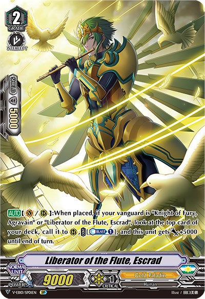 Liberator of the Flute, Escrad (V-EB10/SP01EN) [The Mysterious Fortune]