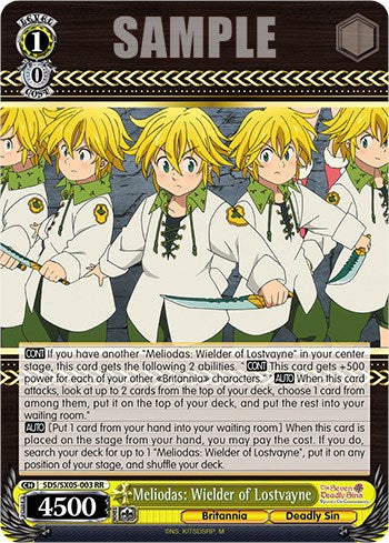 Meliodas: Wielder of Lostvayne (Foil) [The Seven Deadly Sins: Revival of The Commandments]