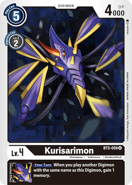 Kurisarimon [BT2-059] [Release Special Booster Ver.1.0]