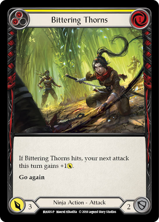 Bittering Thorns [IRA005-P] (Ira Welcome Deck)  1st Edition Normal