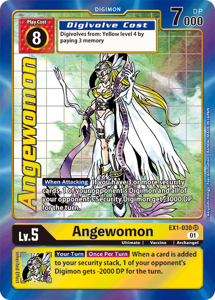 Angewomon [EX1-030] (Alternate Art) [Classic Collection]