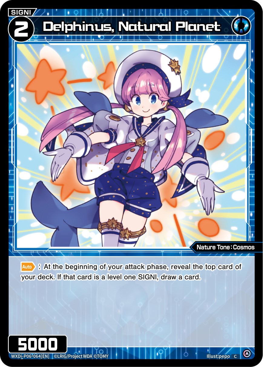 Delphinus, Natural Planet (WXDi-P06-064[EN]) [Welcome Back Diva: selector]
