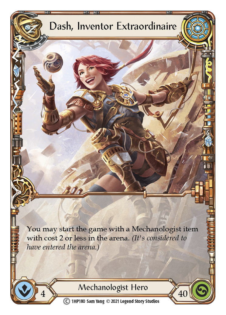 Dash, Inventor Extraordinaire [1HP180] (History Pack 1)