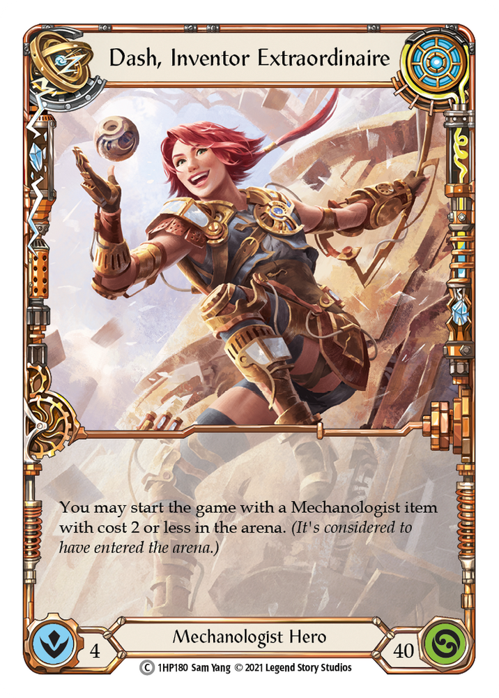 Dash, Inventor Extraordinaire [1HP180] (History Pack 1)