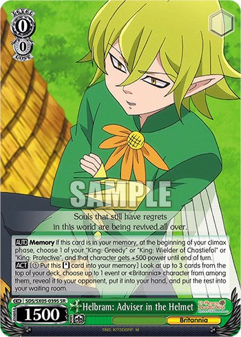 Helbram: Adviser in the Helmet (SR) [The Seven Deadly Sins: Revival of The Commandments]