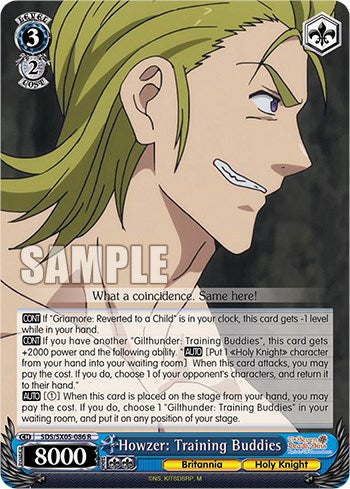 Howzer: Training Buddies (Foil) [The Seven Deadly Sins: Revival of The Commandments]