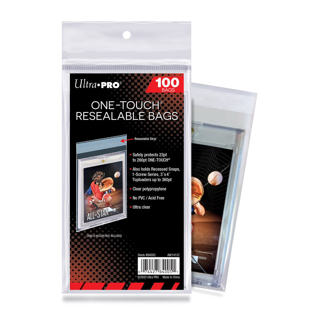 Ultra PRO: One-Touch Resealable Bags