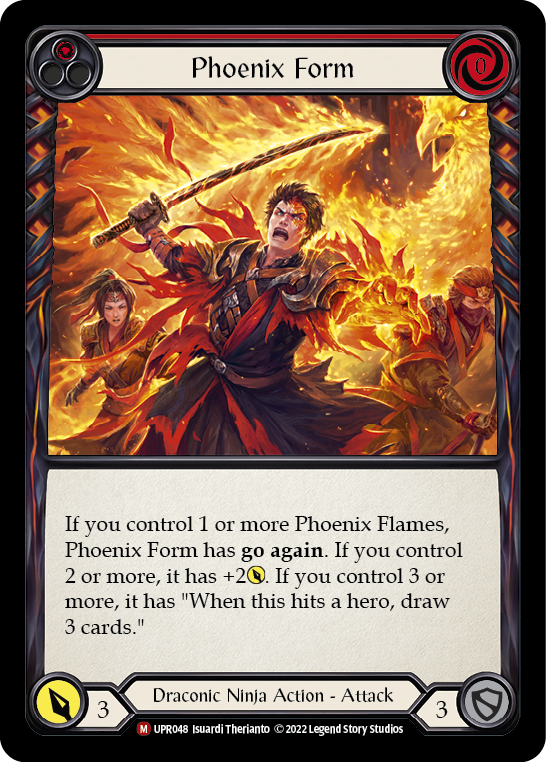 Phoenix Form [UPR048] (Uprising)  Rainbow Foil