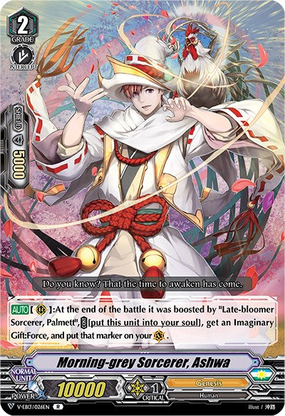 Morning-grey Sorcerer, Ashwa (V-EB13/026EN) [The Astral Force]