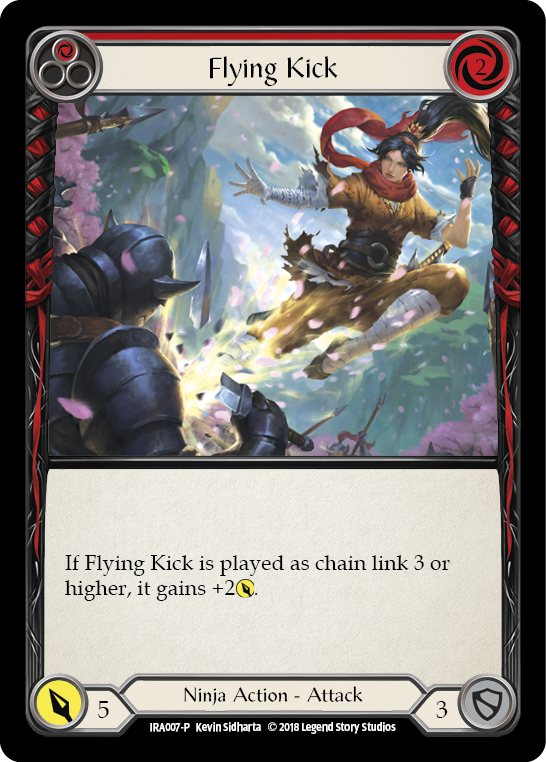 Flying Kick [IRA007-P] (Ira Welcome Deck)  1st Edition Normal