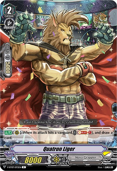 Quatron Liger (V-BT07/072EN) [Infinideity Cradle]