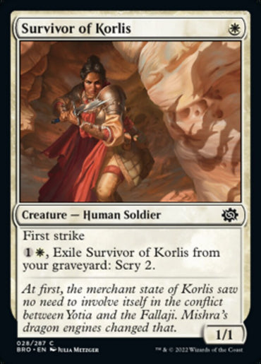 Survivor of Korlis [The Brothers' War]