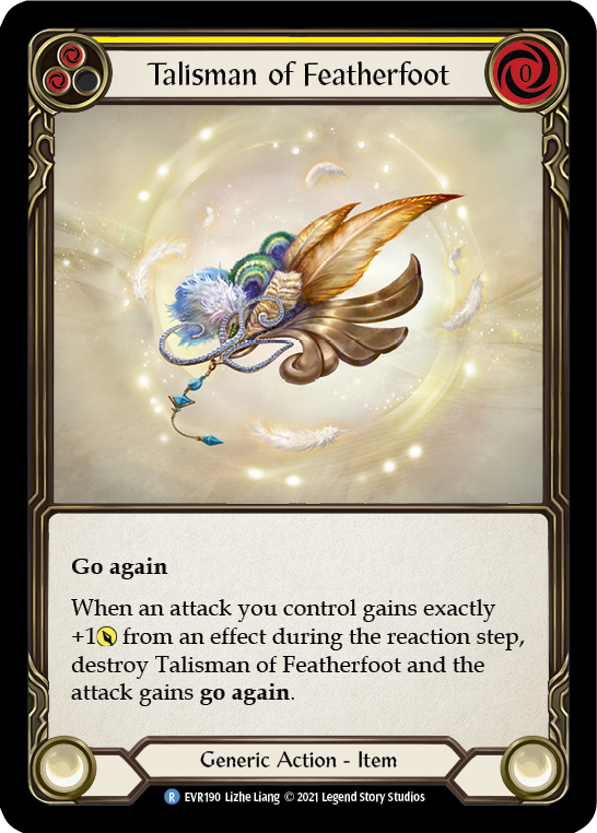 Talisman of Featherfoot [EVR190] (Everfest)  1st Edition Normal