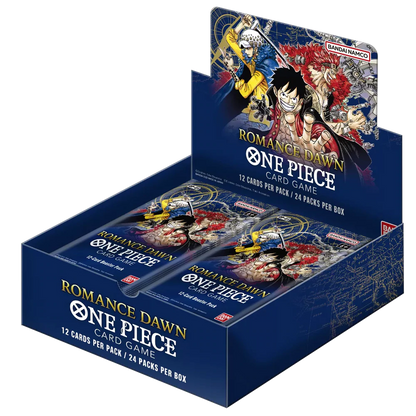 One Piece OP1 OP-1 Romance Dawn - Booster Box (Wave 1 - Blue Bottom)