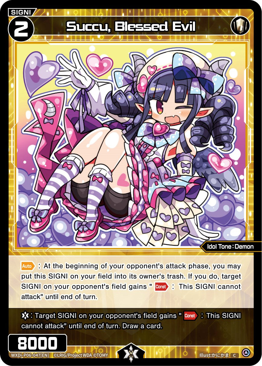 Succu, Blessed Evil (WXDi-P06-047[EN]) [Welcome Back Diva: selector]